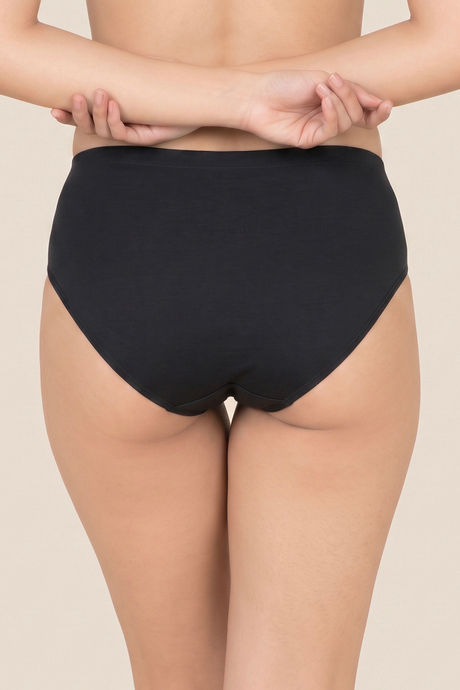 Zivame Medium Rise Full Coverage Hipster Panty (Pack of 3) - Multicolor — image 3
